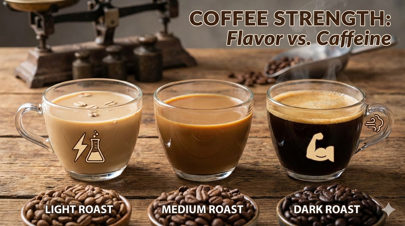 The Great Roast Debate: Which Coffee Is Actually the “Strongest”?